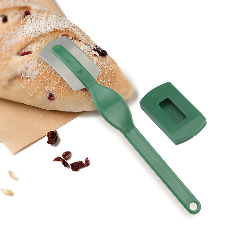 Dough Scraper Curved - Plastic Bread Lame Tool Bakery Scraper