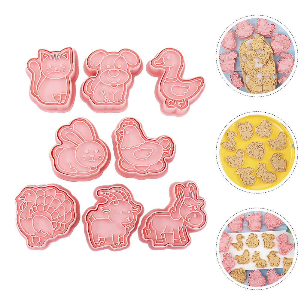 Cookie Cutter Set - 1 Set Of Animal Biscuits Cutter