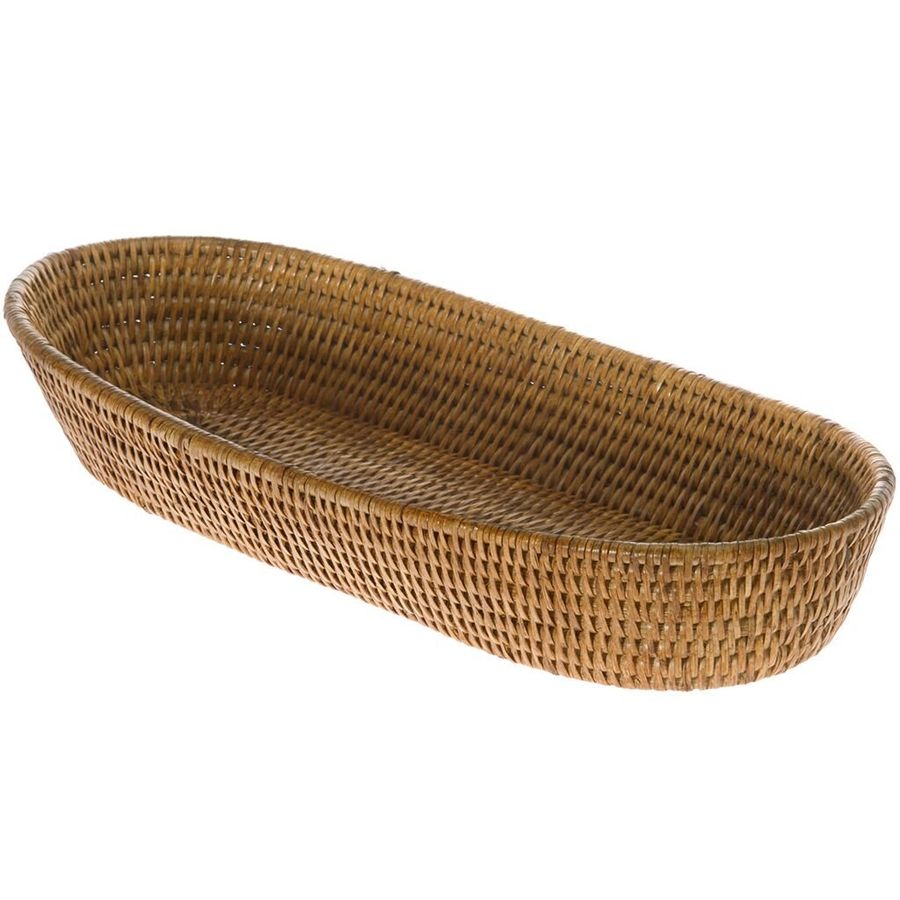 Kitchen Baking Trays - La Jolla Bread Basket Woven Rattan