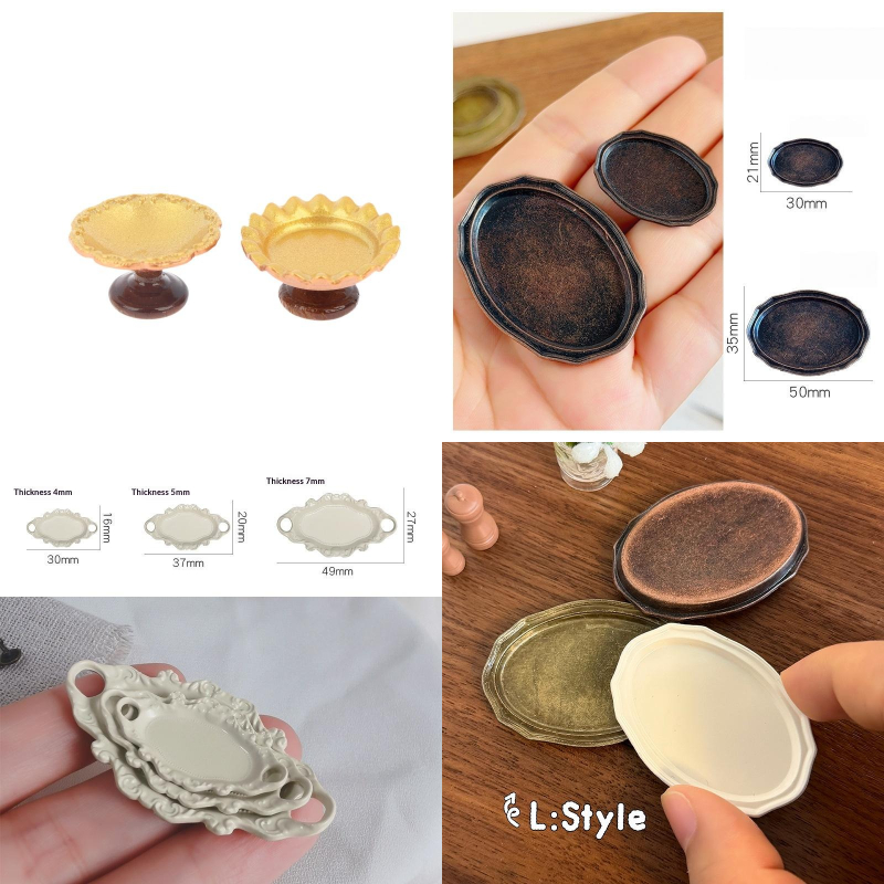 Kitchen For Baking - 1/12 Dollhouse Simulation Cake Pastry Tray