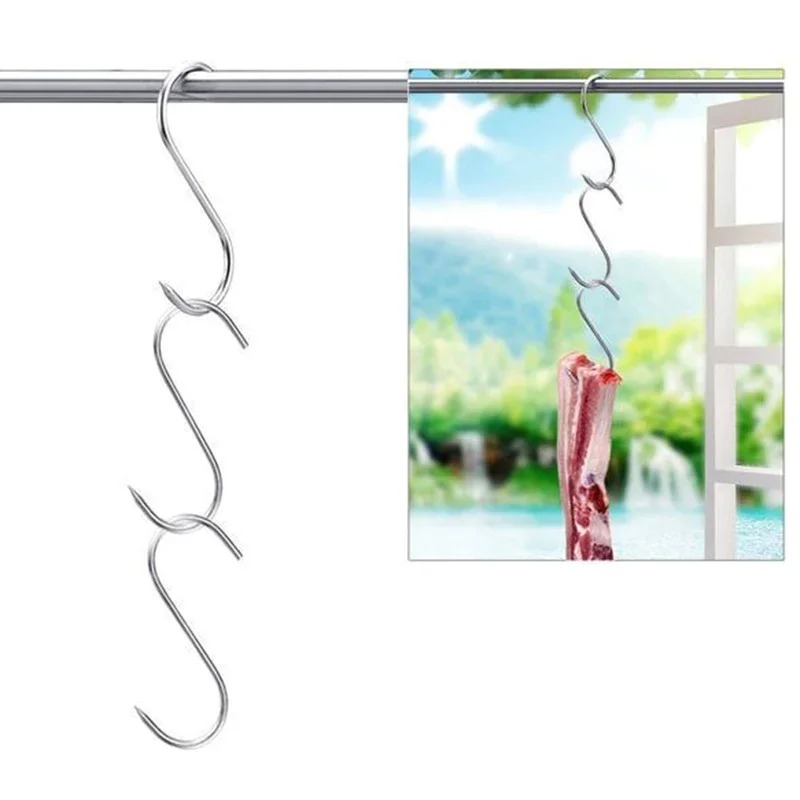 Kitchen Baking Organization - Multi-functional Stainless Steel S Hooks with