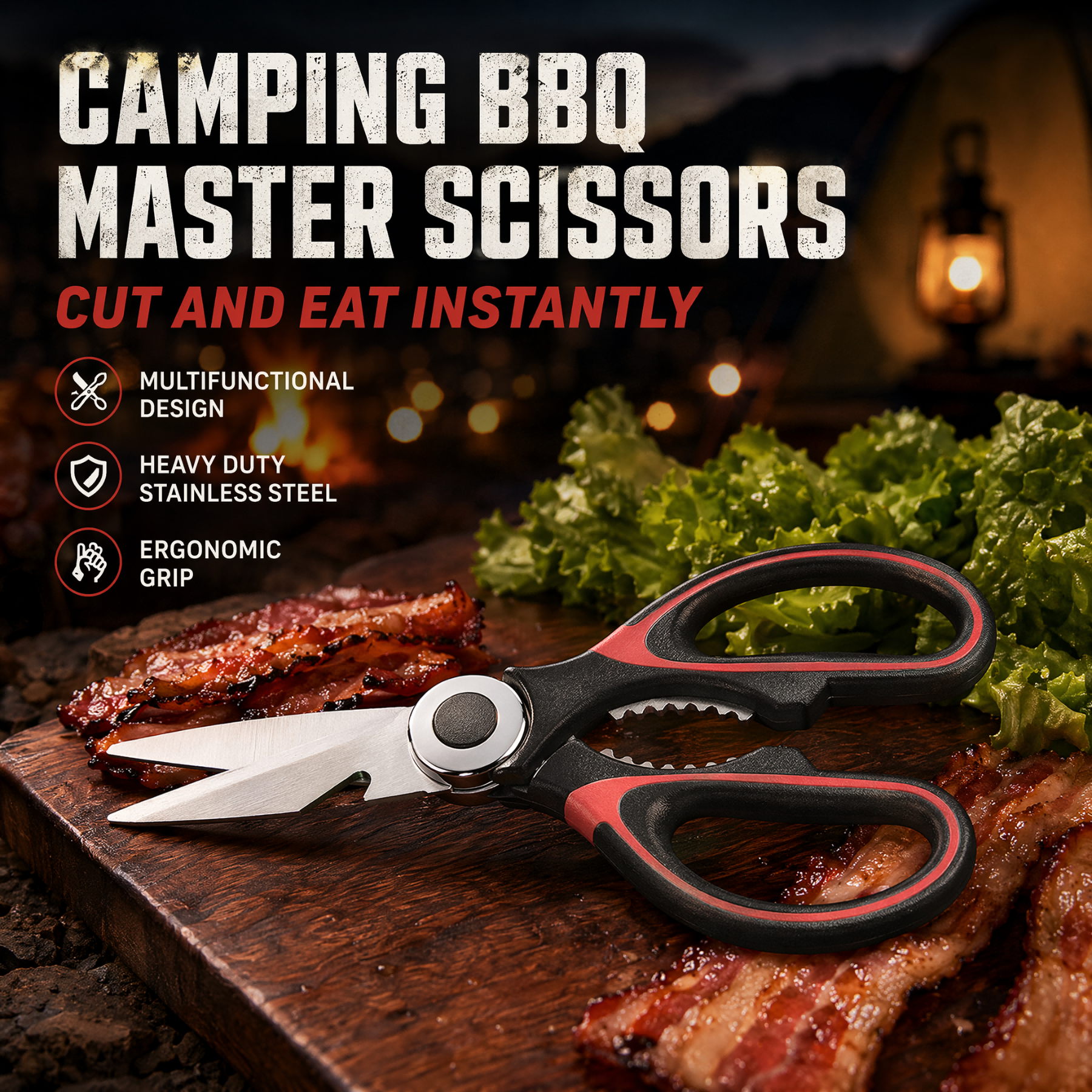 Kitchen Shears In Baking - Multifunctional Stainless Steel Kitchen Scissors Sharp