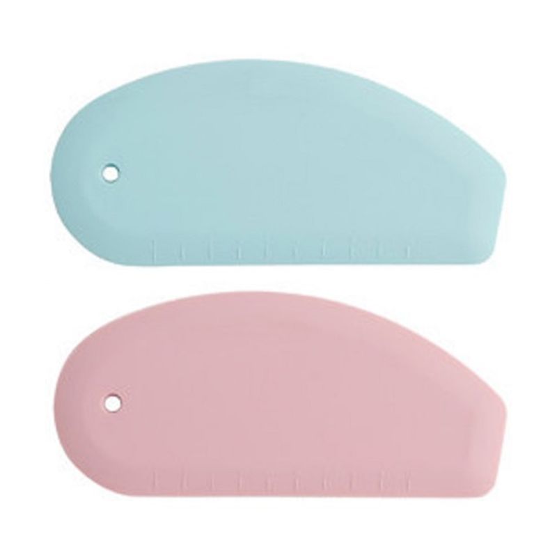 Dough Scraper Curved - YLS-Silicone Bowl Scraper Flexible Curved Edge