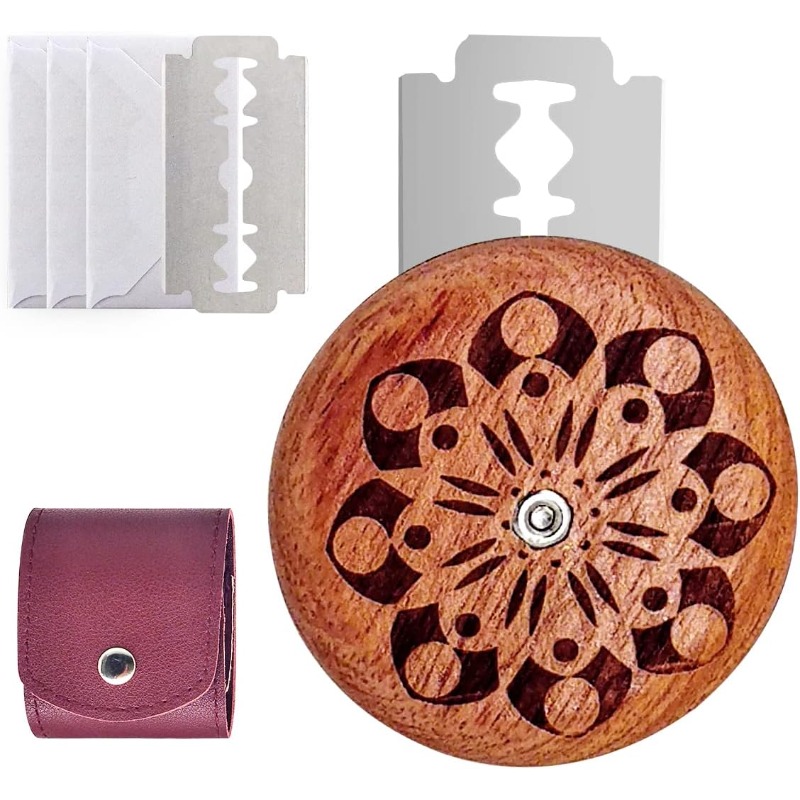 Dough Scraper Curved - Bread Bakery Lame Tools Wooden Scraper