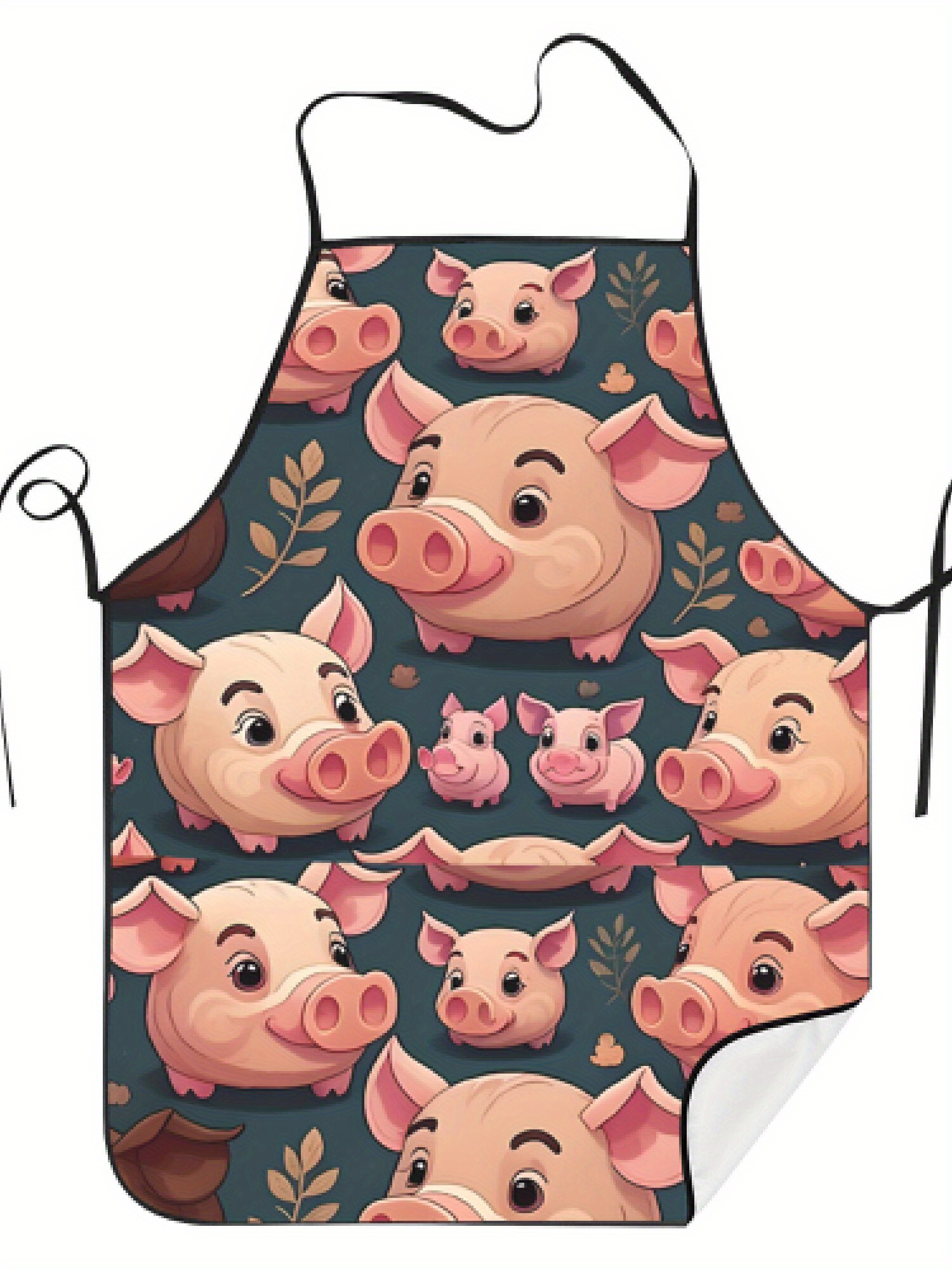 Baking Kitchen Design Ideas - 1 Piece Retro Pink Pig Design