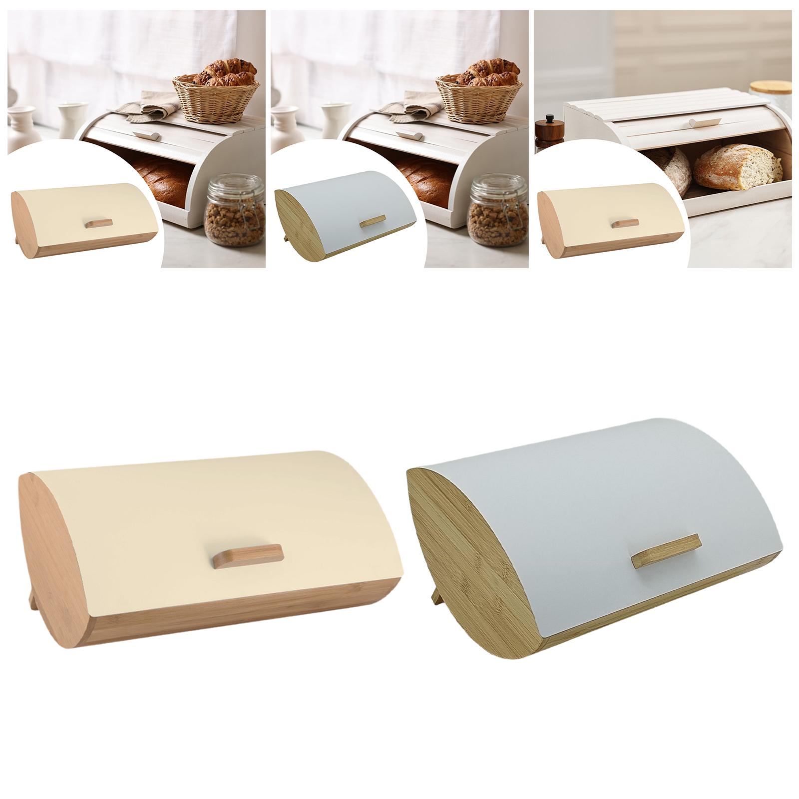 Kitchen Baking Organization - Bread Box Multipurpose Farmhouse Keeper for
