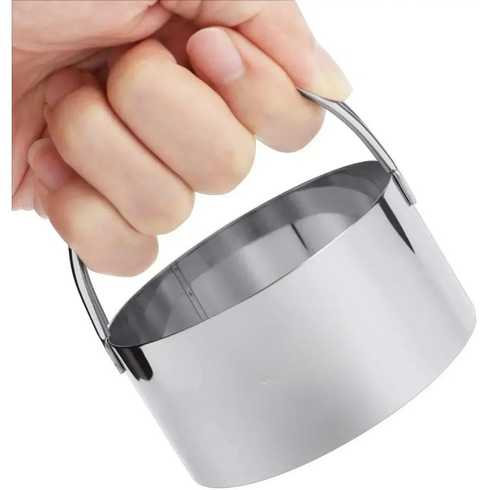 Biscuit Mold Set Round Stainle - đánh giá và giá Cookie Cutter Set