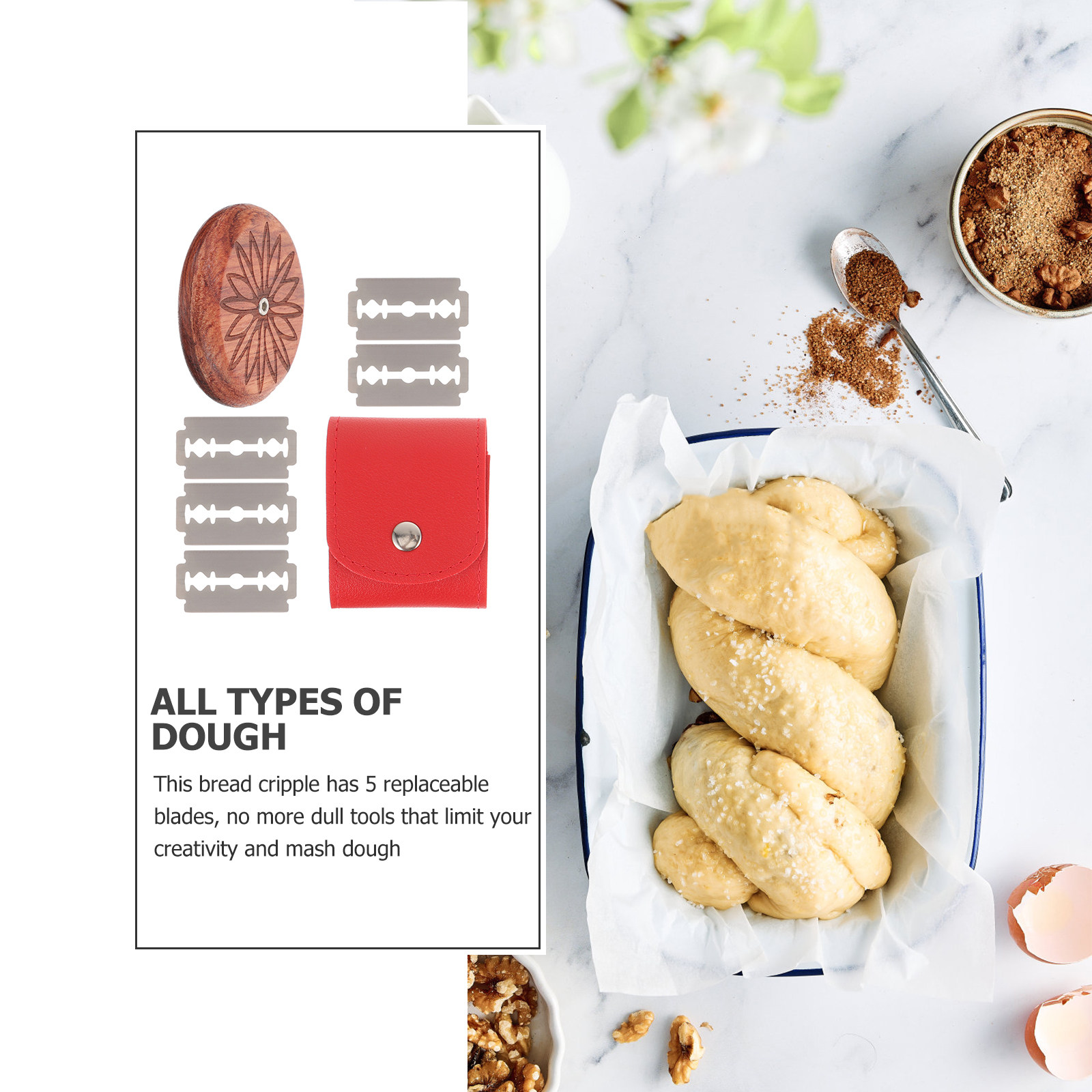 1 set 1 Set Of Wooden Bread Sc - đánh giá và giá Kitchen Baking Gadgets