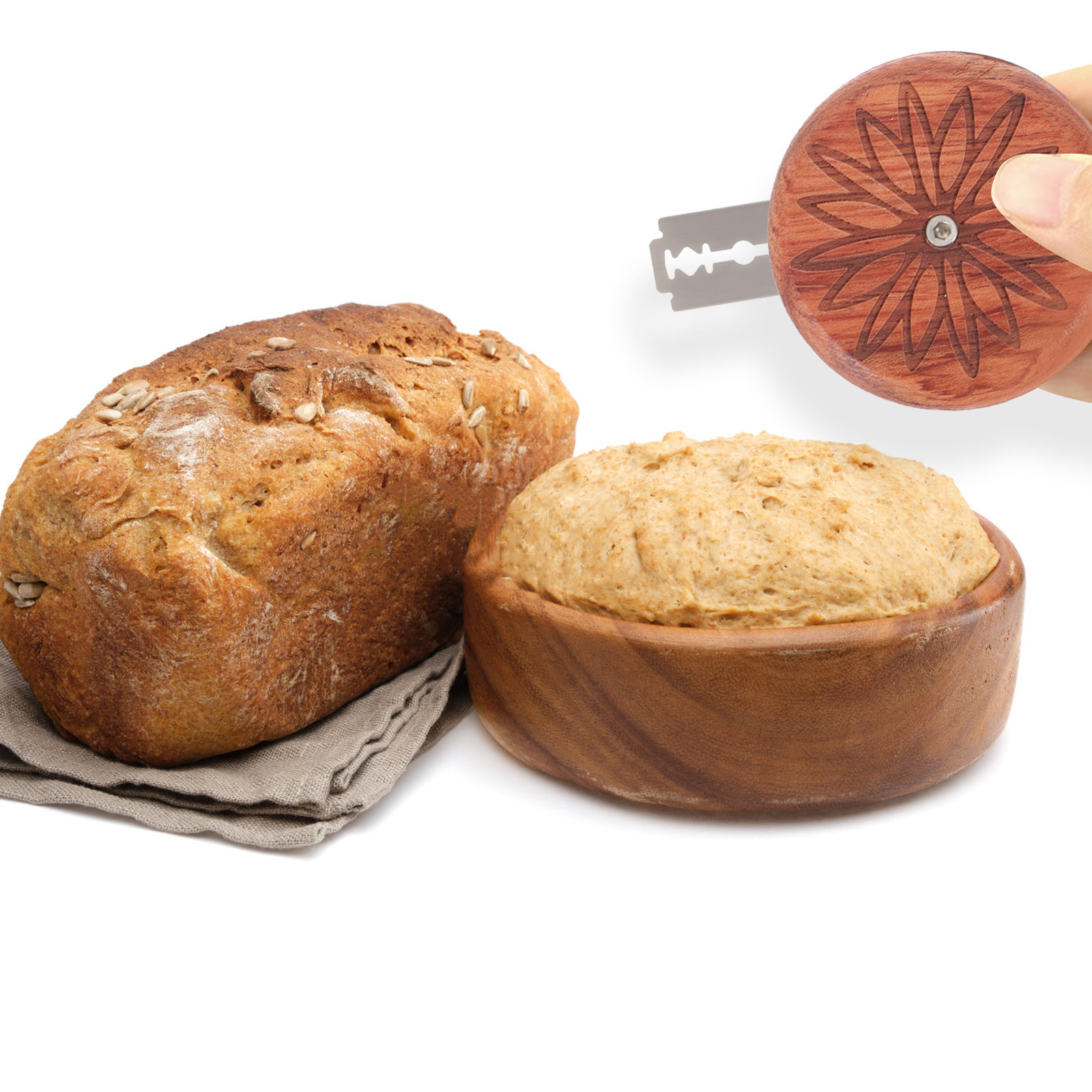 1 set 1 Set Of Wooden Bread Sc - đánh giá và giá Kitchen Baking Gadgets