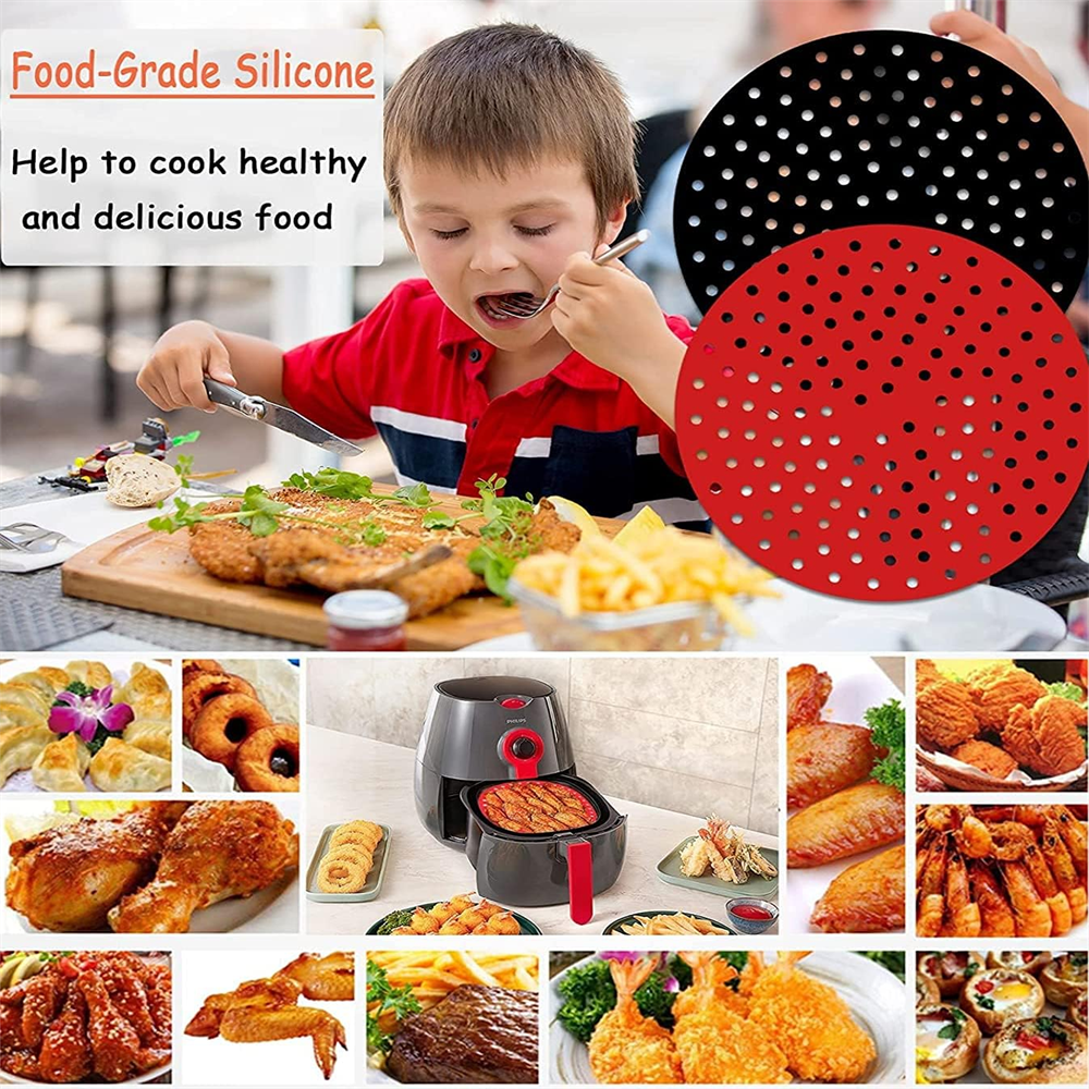 Reusable Air Fryer Pad, Silico - đánh giá và giá Kitchen Baking Gadgets