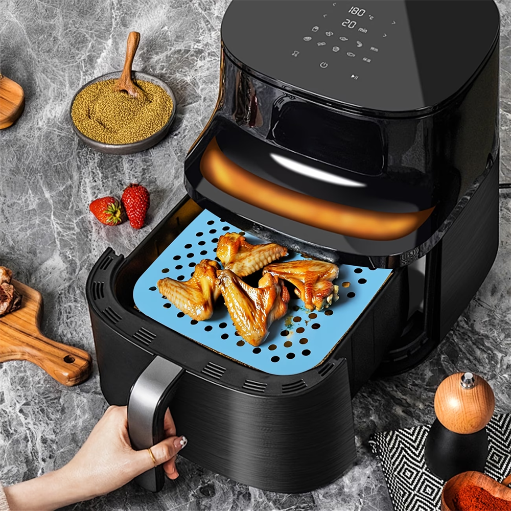 Reusable Air Fryer Pad, Silico - đánh giá và giá Kitchen Baking Gadgets