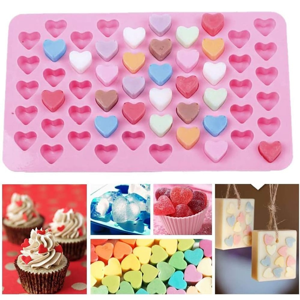 7Pcs Candy Silicone Moulds wit - đánh giá và giá Kitchen Baking Trays
