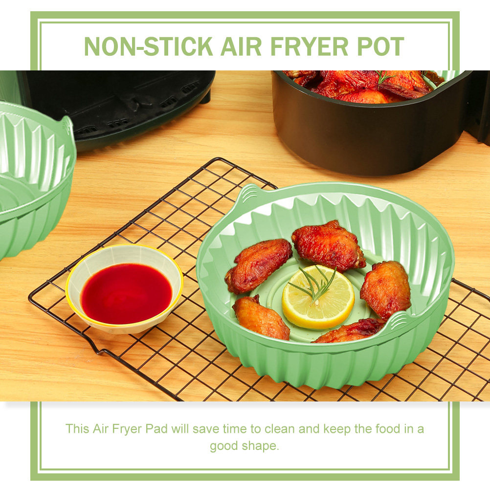 Air Fryer Silicone Pot Round B - đánh giá và giá Kitchen Baking Gadgets