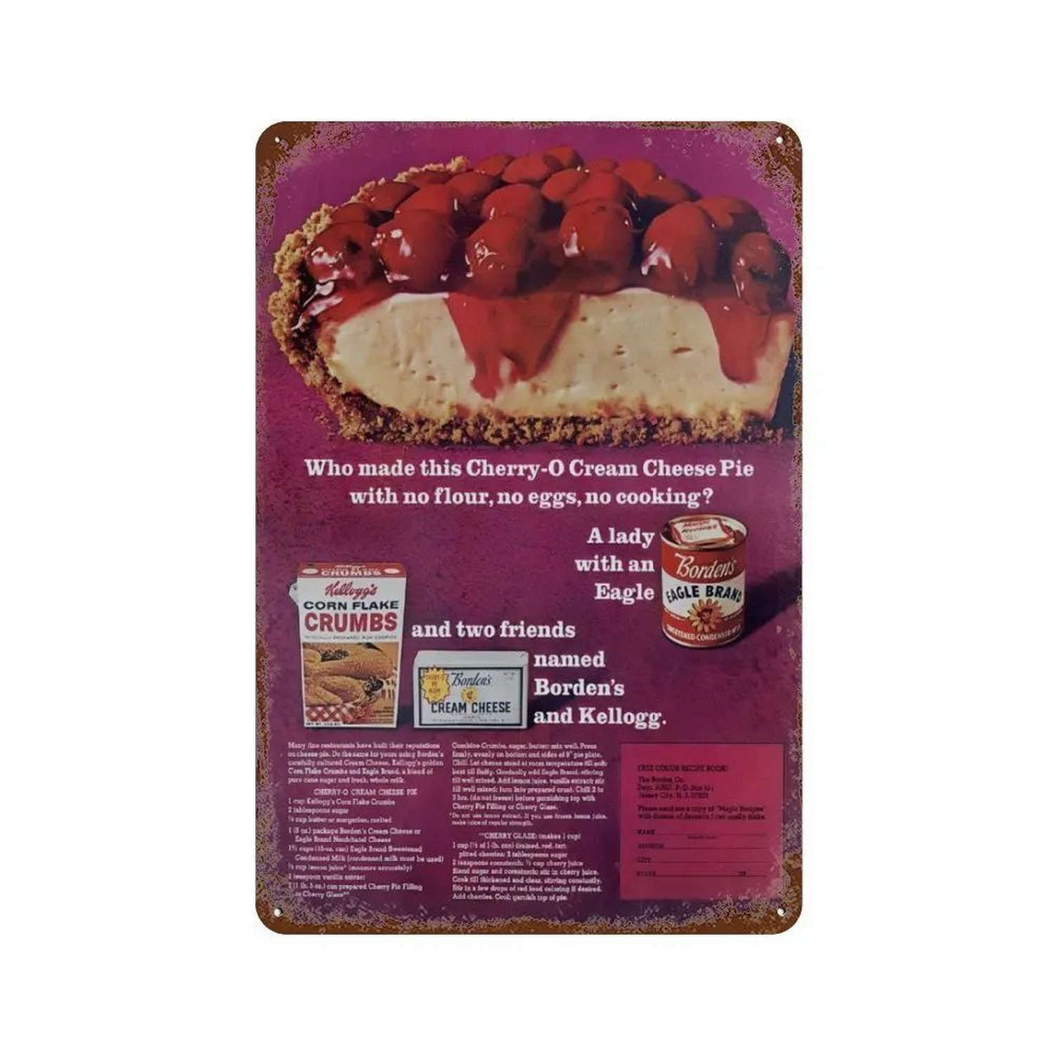 HD Tin Sign Vintage Bakery Des - đánh giá và giá Kitchen Set Bakery