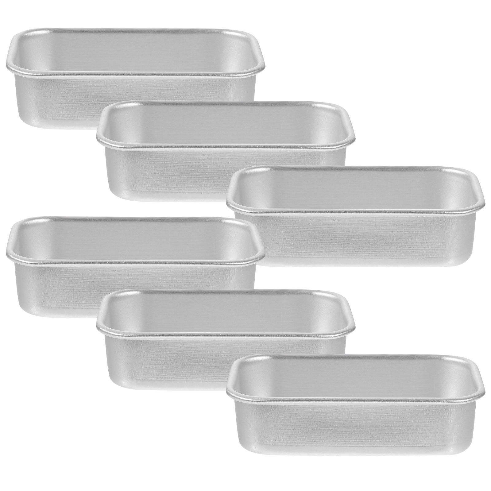 6pcs Square Cake Mold Tray Non - đánh giá và giá Kitchen Baking Trays