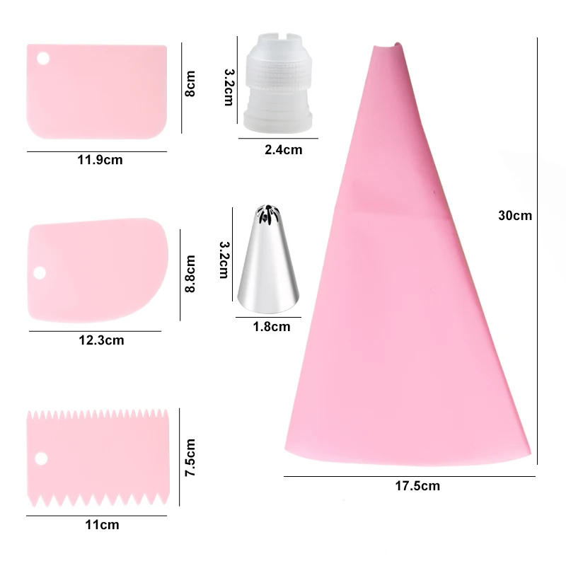 6-18 pcs set Cream Nozzles Pas - đánh giá và giá Kitchen Set Bakery