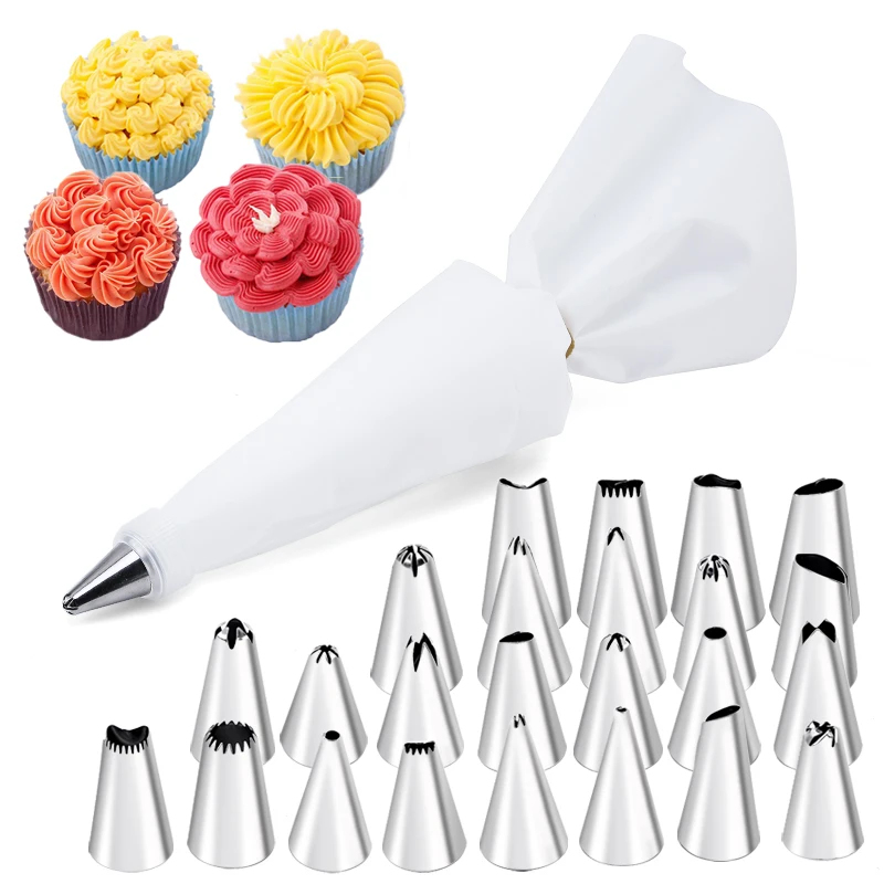 6-18 pcs set Cream Nozzles Pas - đánh giá và giá Kitchen Set Bakery