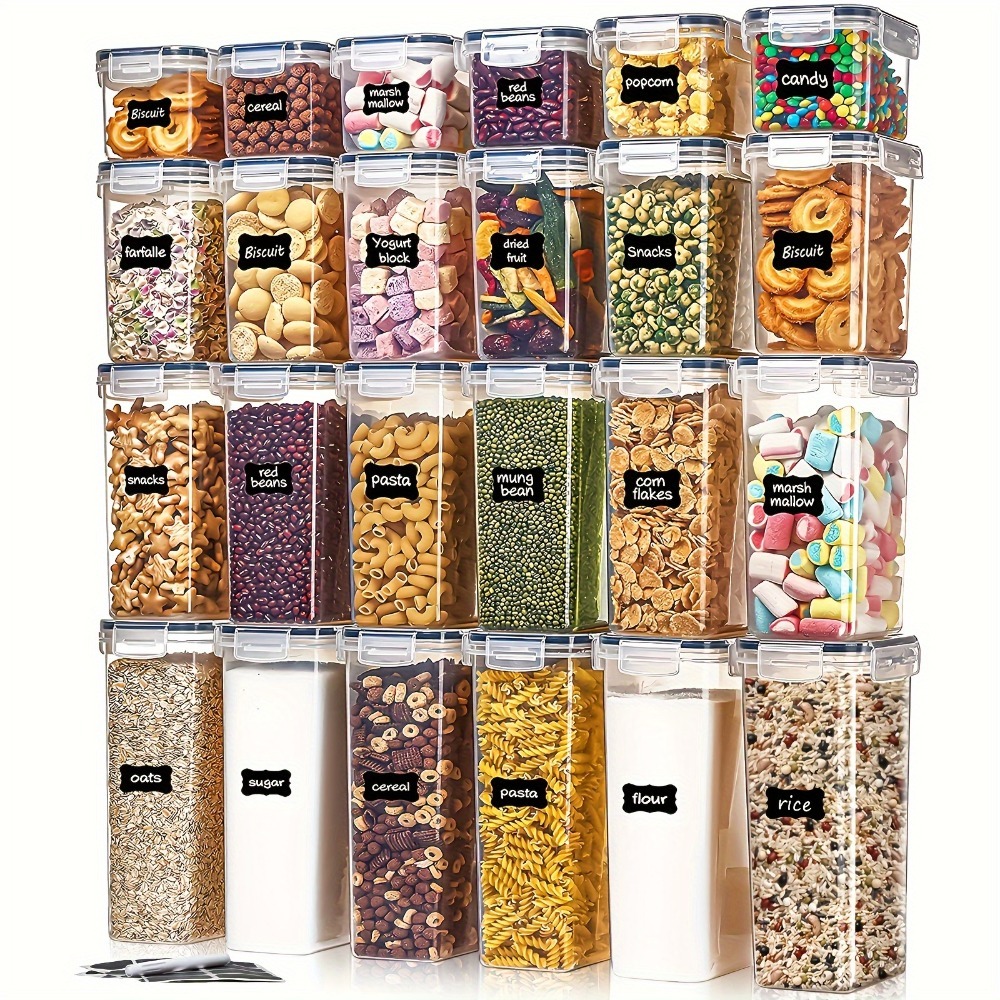 24Pcs Food Storage Containers  - đánh giá và giá Kitchen Uncle