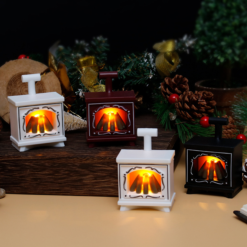 Dollhouse Miniature Fireplace  - đánh giá và giá Kitchen Uncle