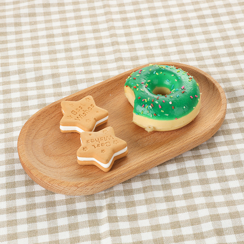 Walnut Wooden Tray Ins Wind Sm - đánh giá và giá Kitchen Baking Trays