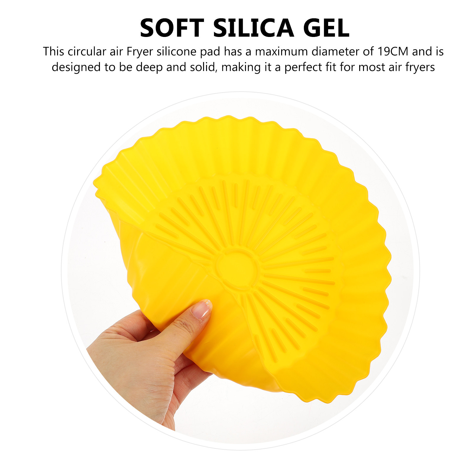 2Pcs Silicone Air Fryer Pot Re - đánh giá và giá Kitchen Baking Trays