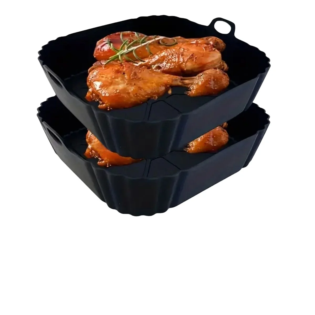 1Pc Silicone Air Fryer Pot Tra - đánh giá và giá Kitchen Baking Trays
