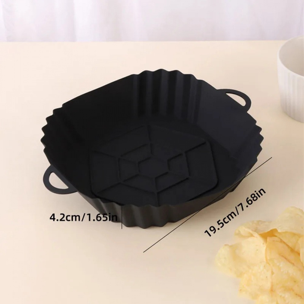 1Pc Silicone Air Fryer Pot Tra - đánh giá và giá Kitchen Baking Trays