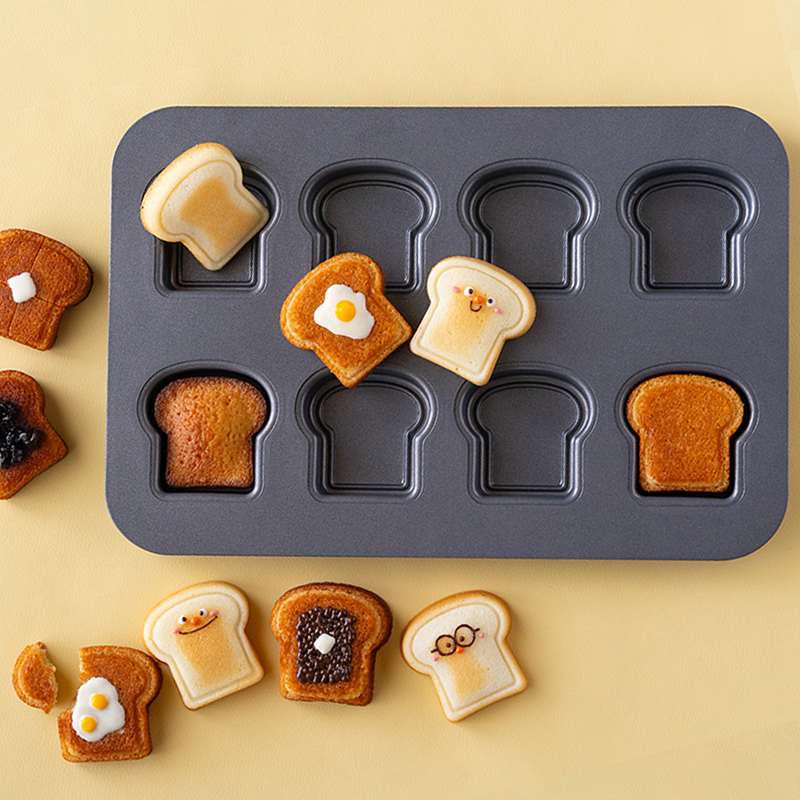 8 Cavity Toast Bread Pattern C - đánh giá và giá Kitchen Baking Gadgets