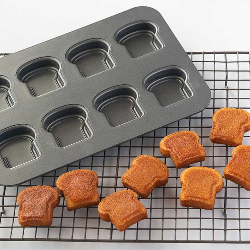 8 Cavity Toast Bread Pattern C - đánh giá và giá Kitchen Baking Gadgets