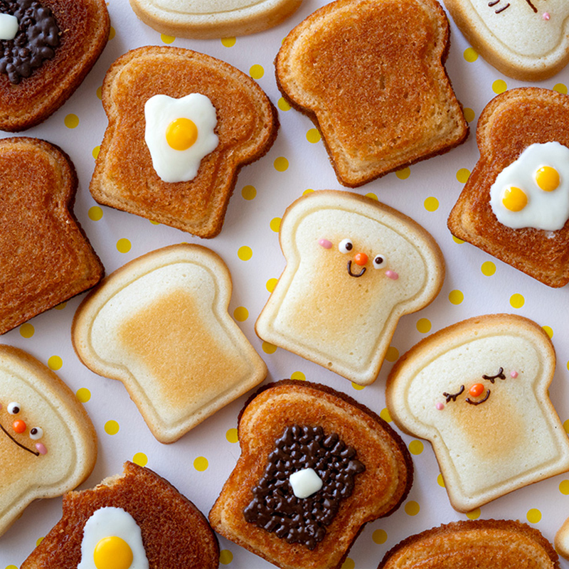 8 Cavity Toast Bread Pattern C - đánh giá và giá Kitchen Baking Gadgets