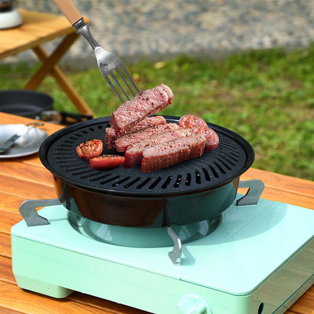 Korean Smokeless Barbecue Gril - đánh giá và giá Kitchen Baking Trays