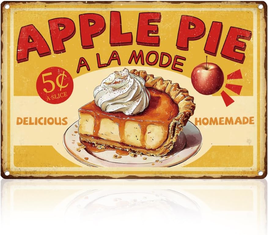 1n,Apple Pie Shop Wall Decor T - đánh giá và giá Kitchen Baking Wall Art