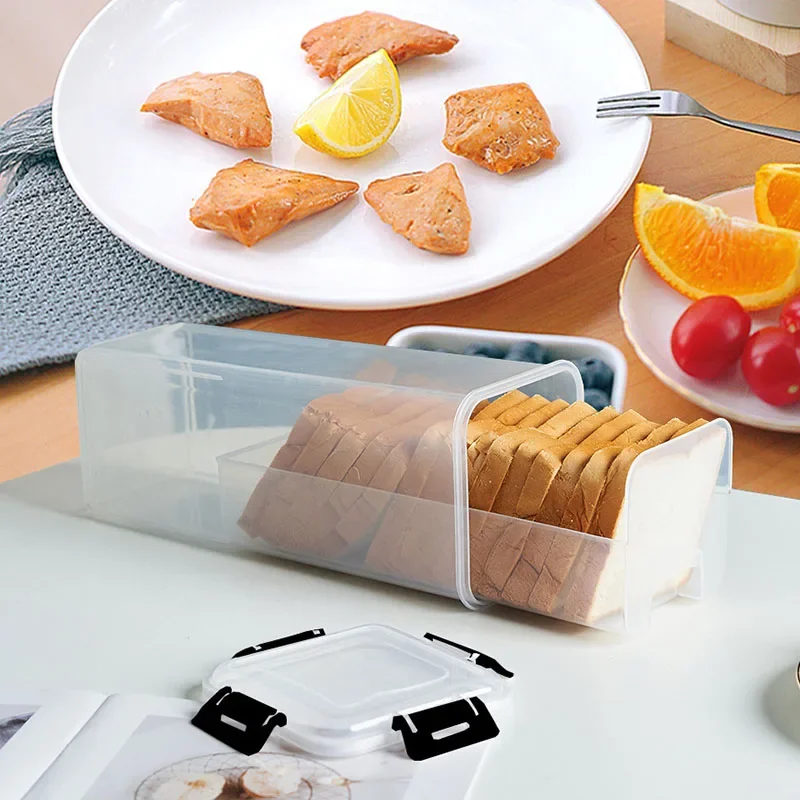 Plastic Bread Box with Sealing - đánh giá và giá Kitchen Baking Trays
