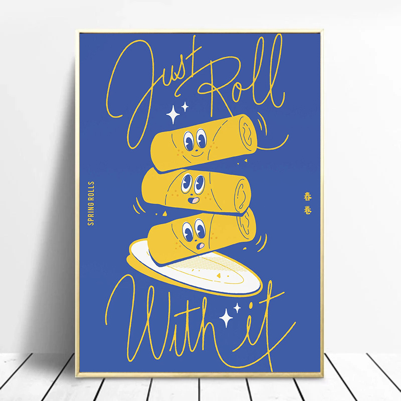 Frameless Modern and Cute Simp - đánh giá và giá Kitchen Baking Wall Art