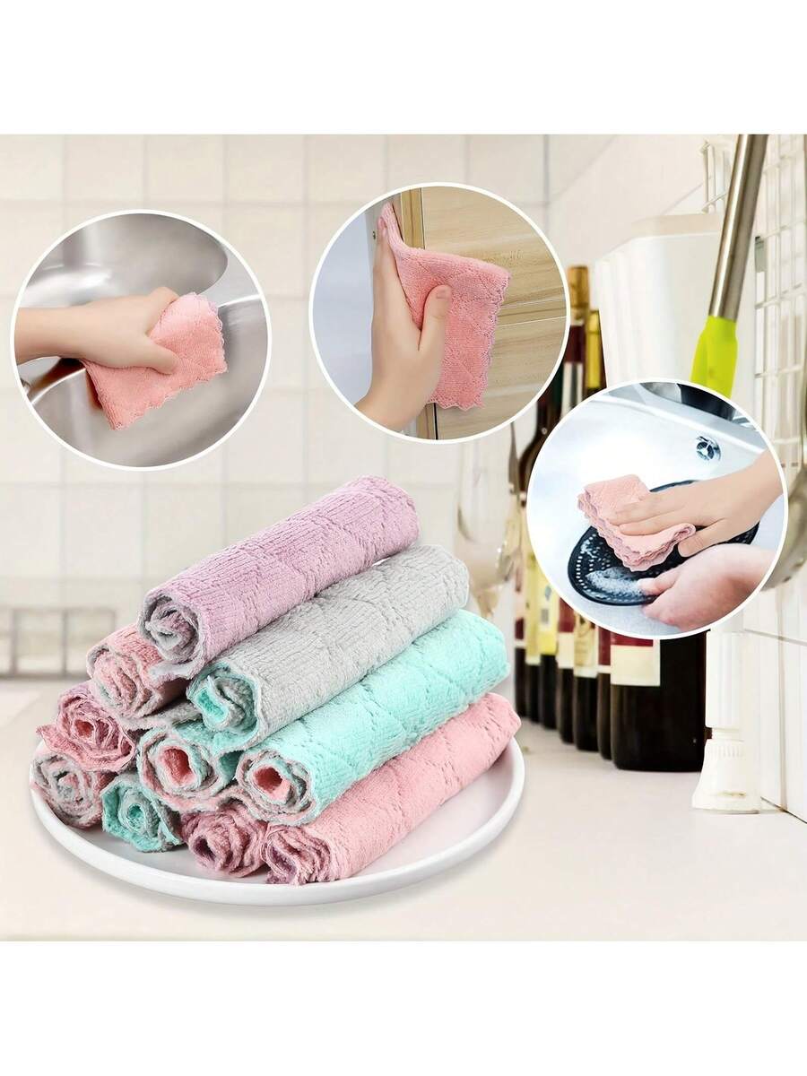 10pcs Kitchen Towels Set Dishc - đánh giá và giá Kitchen For Baking