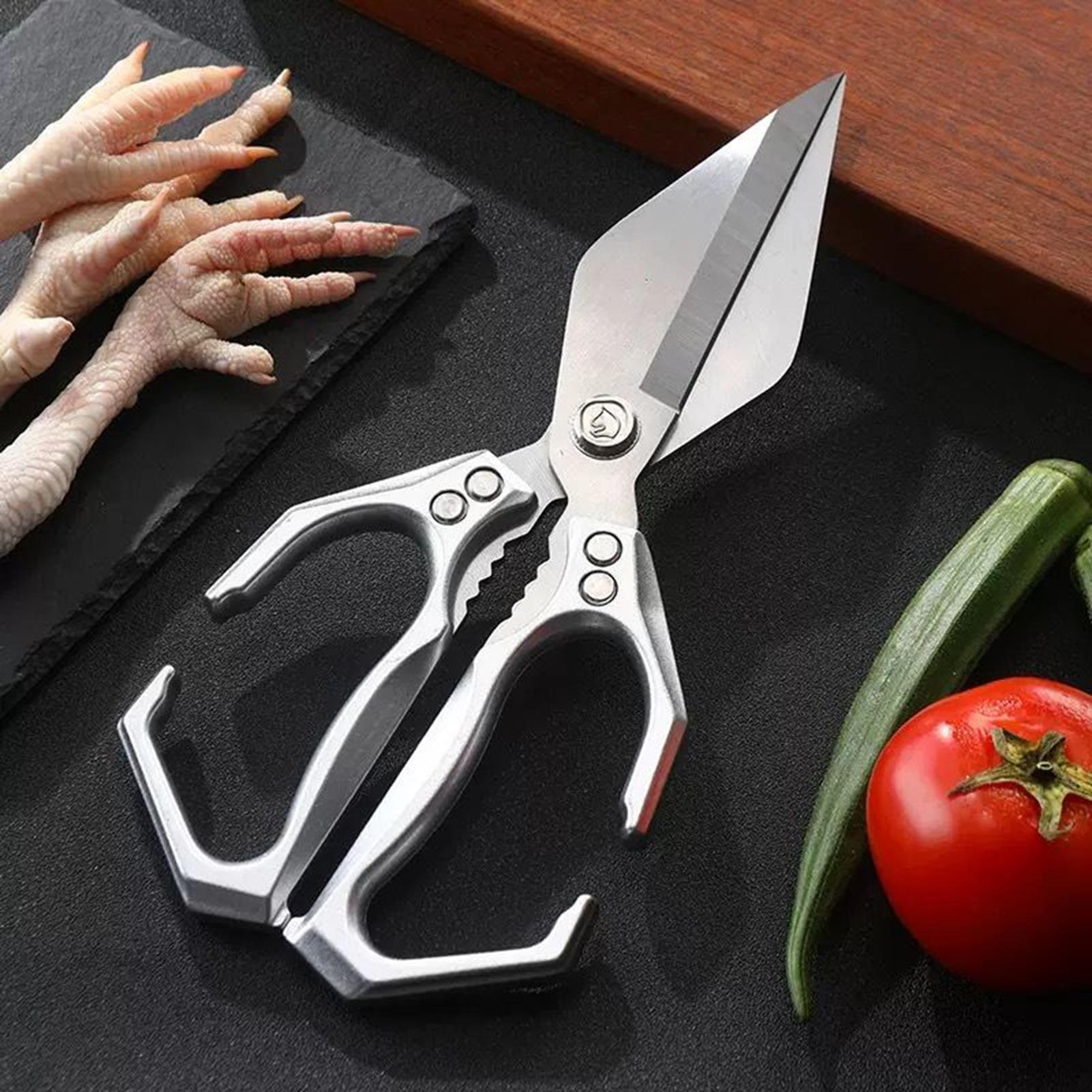 2-in-1 Kitchen Food Scissors P - đánh giá và giá Kitchen Shears In Baking