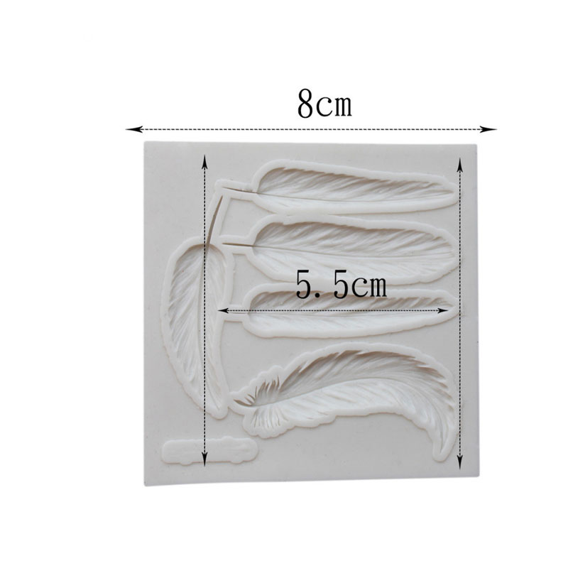 Leaves feather&wings shape 3D  - đánh giá và giá Kitchen Baking Gadgets