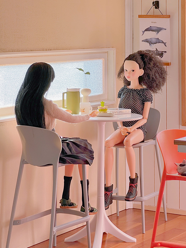 2pcs Mini Bar High Dining Chai - đánh giá và giá Kitchen Uncle