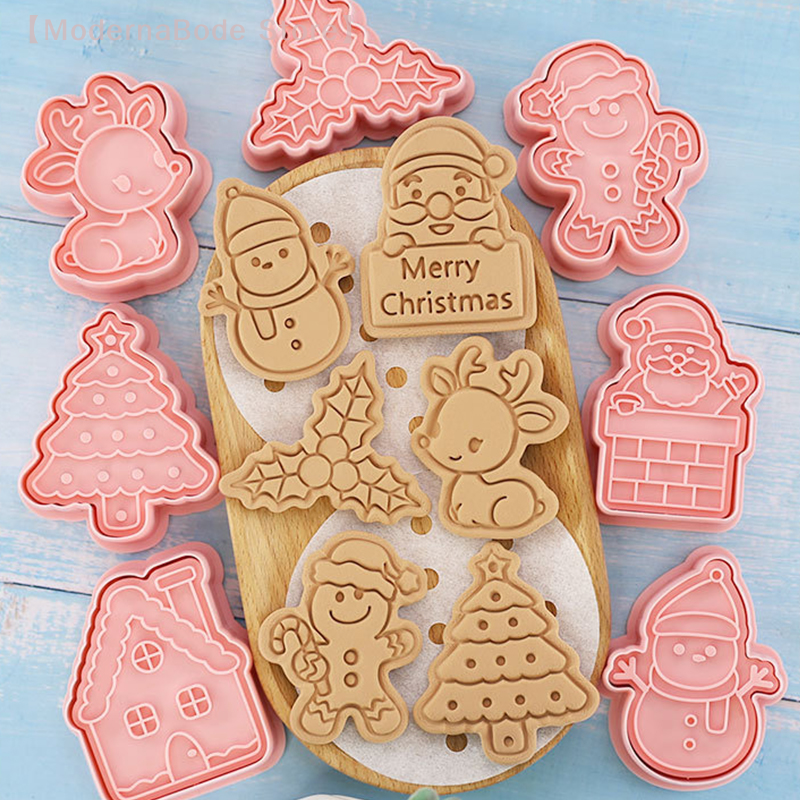 【M】3D Christmas Cookie Cutter  - đánh giá và giá Cookie Cutter Set