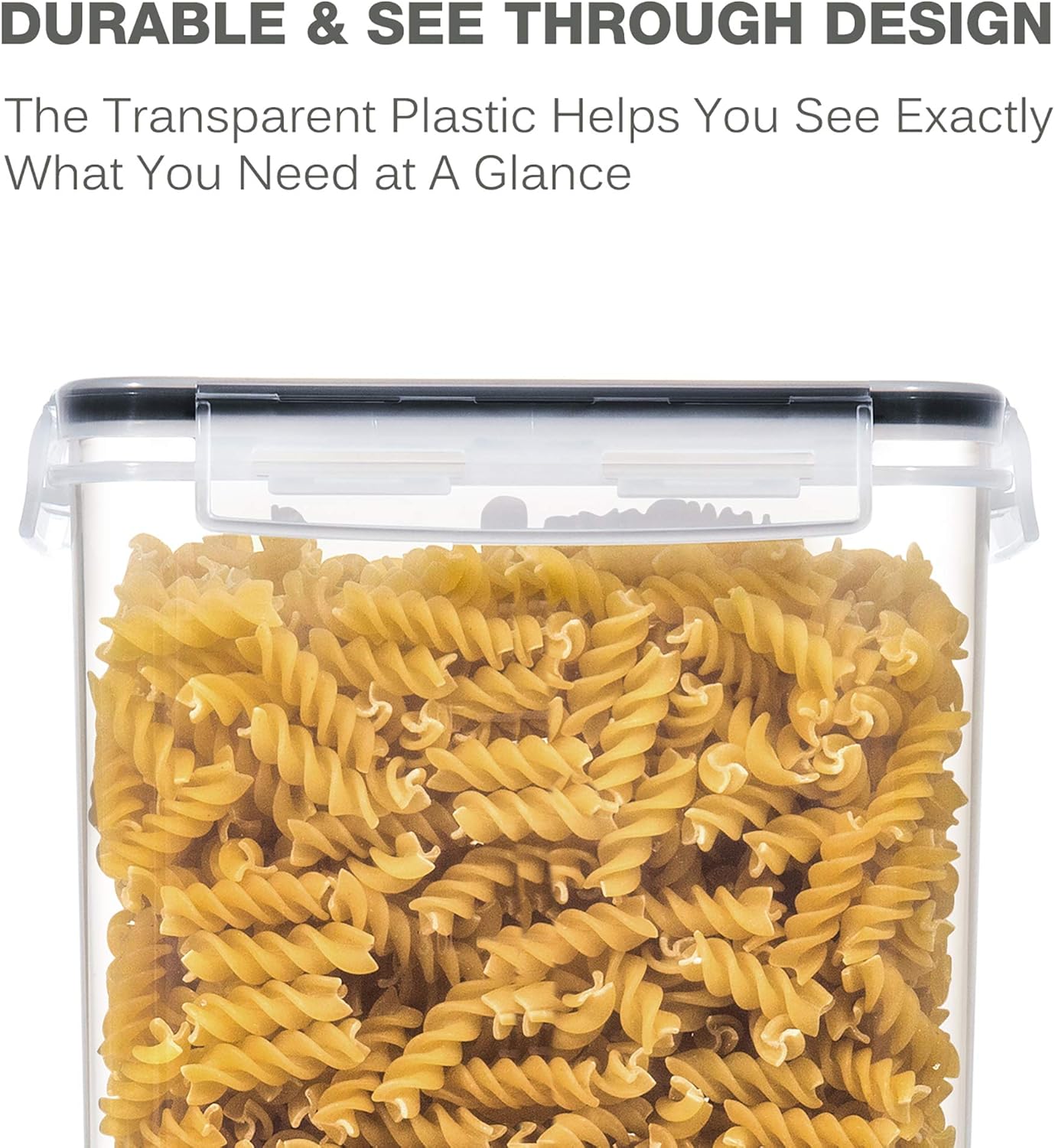 Large Food Storage Containers  - đánh giá và giá Kitchen Baking Organization