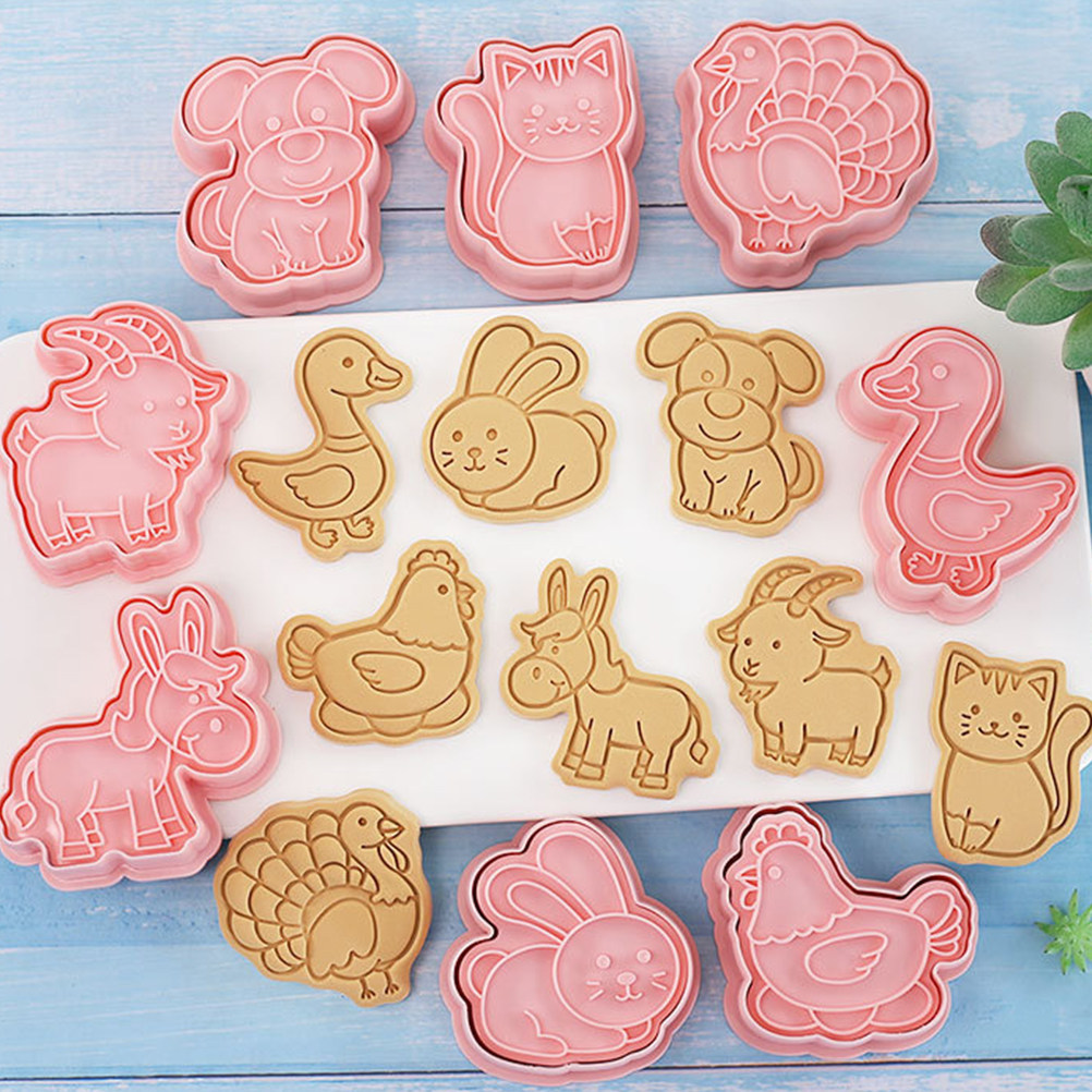 1 Set Of Animal Biscuits Cutte - đánh giá và giá Cookie Cutter Set