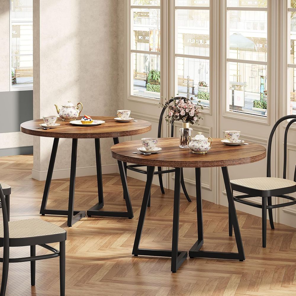 Heavy-Duty 4-Seat Dining Table - đánh giá và giá Kitchen Set Bakery