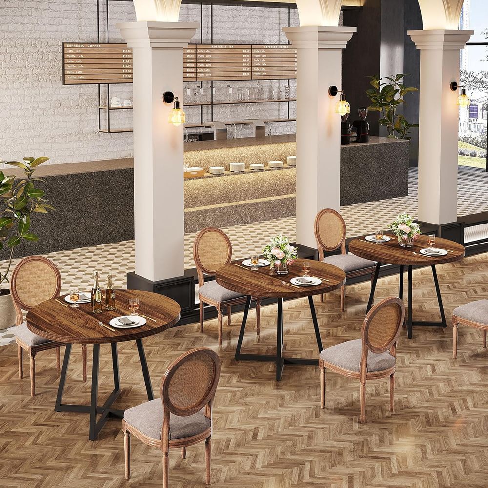 Heavy-Duty 4-Seat Dining Table - đánh giá và giá Kitchen Set Bakery