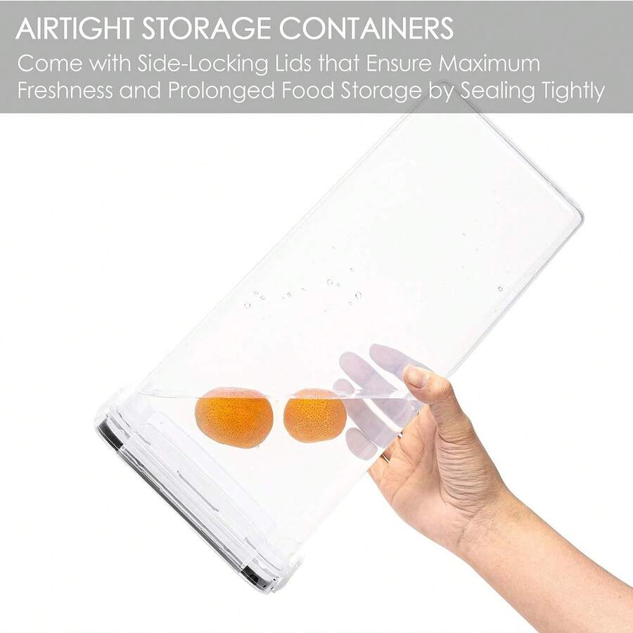 3/6pcs Large Food Storage Cont - đánh giá và giá Kitchen Baking Organization
