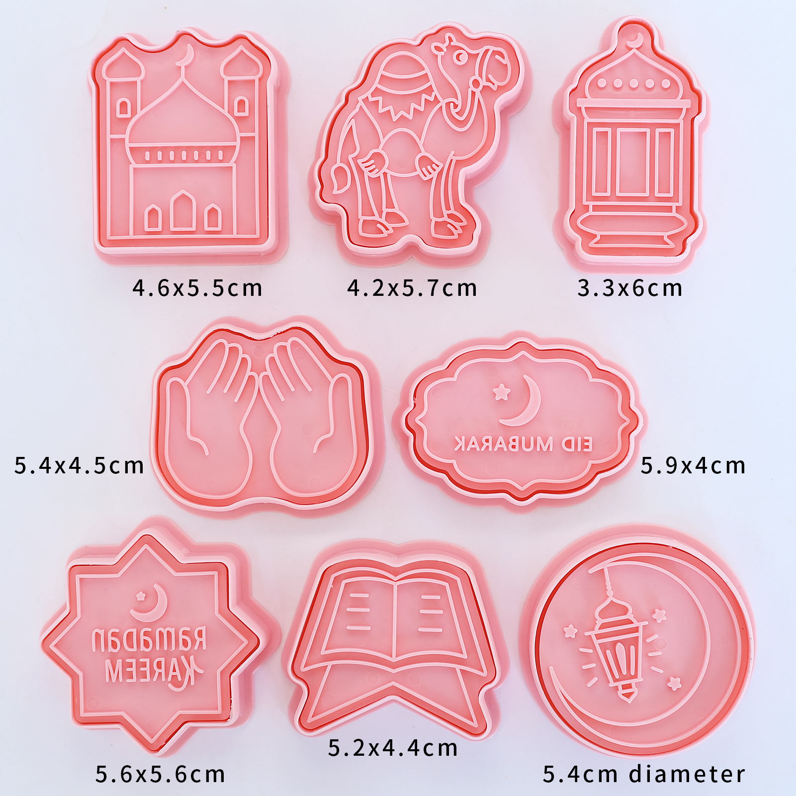 8 Pcs Eid Mubarak Cookie Cutte - đánh giá và giá Cookie Cutter Set
