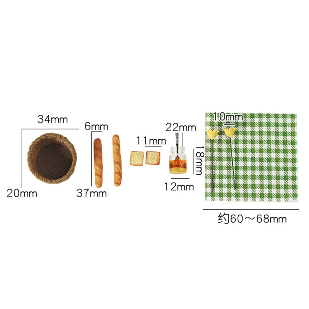Dollhouse Accessories Kitchen  - đánh giá và giá Kitchen Set Bakery