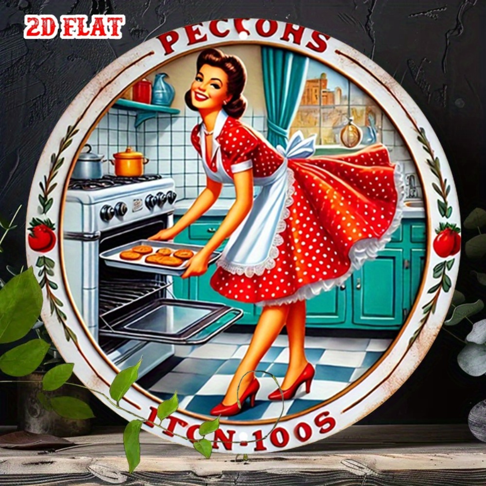 Vintage Metal Tin Sign - Retro - đánh giá và giá Kitchen Baking Wall Art