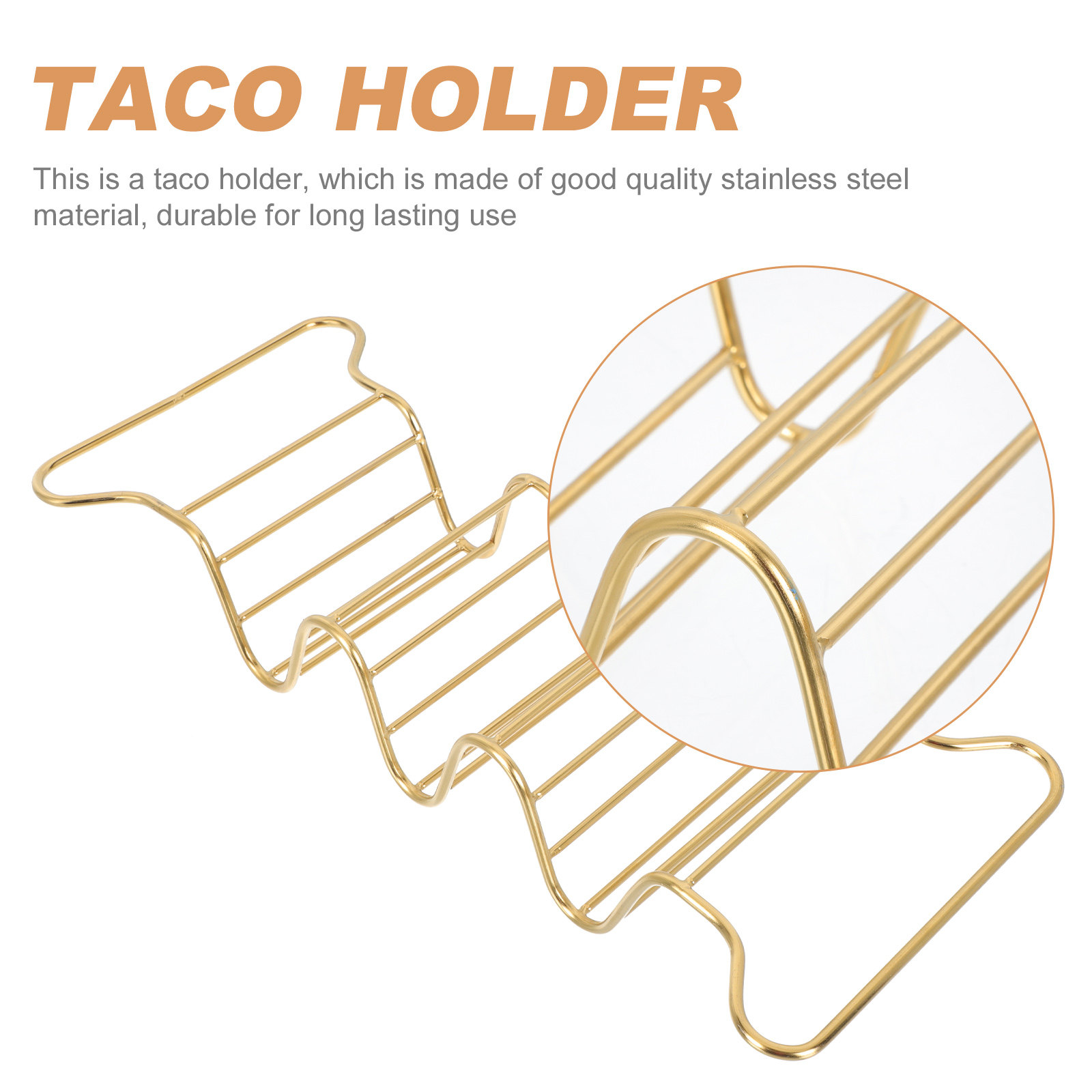 1Pcs Stainless Steel Taco Hold - đánh giá và giá Kitchen Baking Gadgets