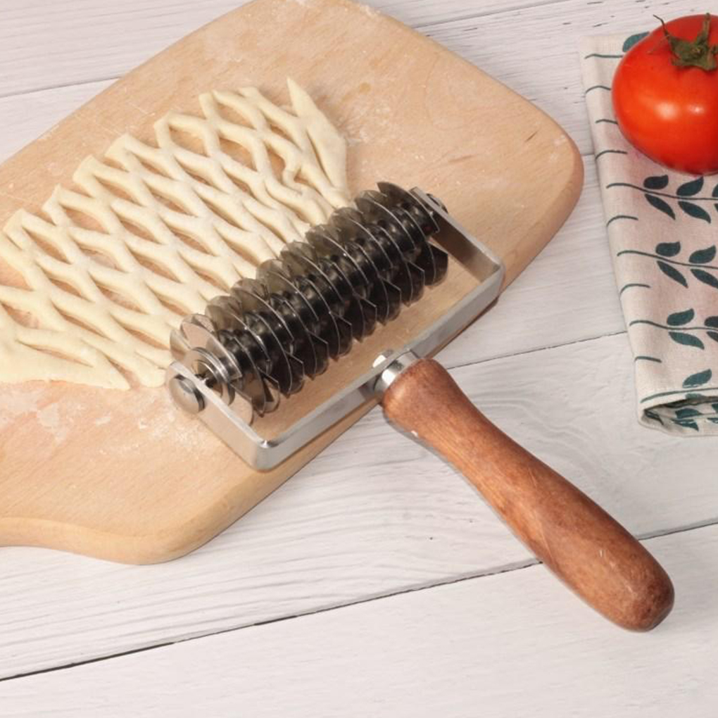 Pastry Roller Slicer Stainless - đánh giá và giá Kitchen Set Bakery