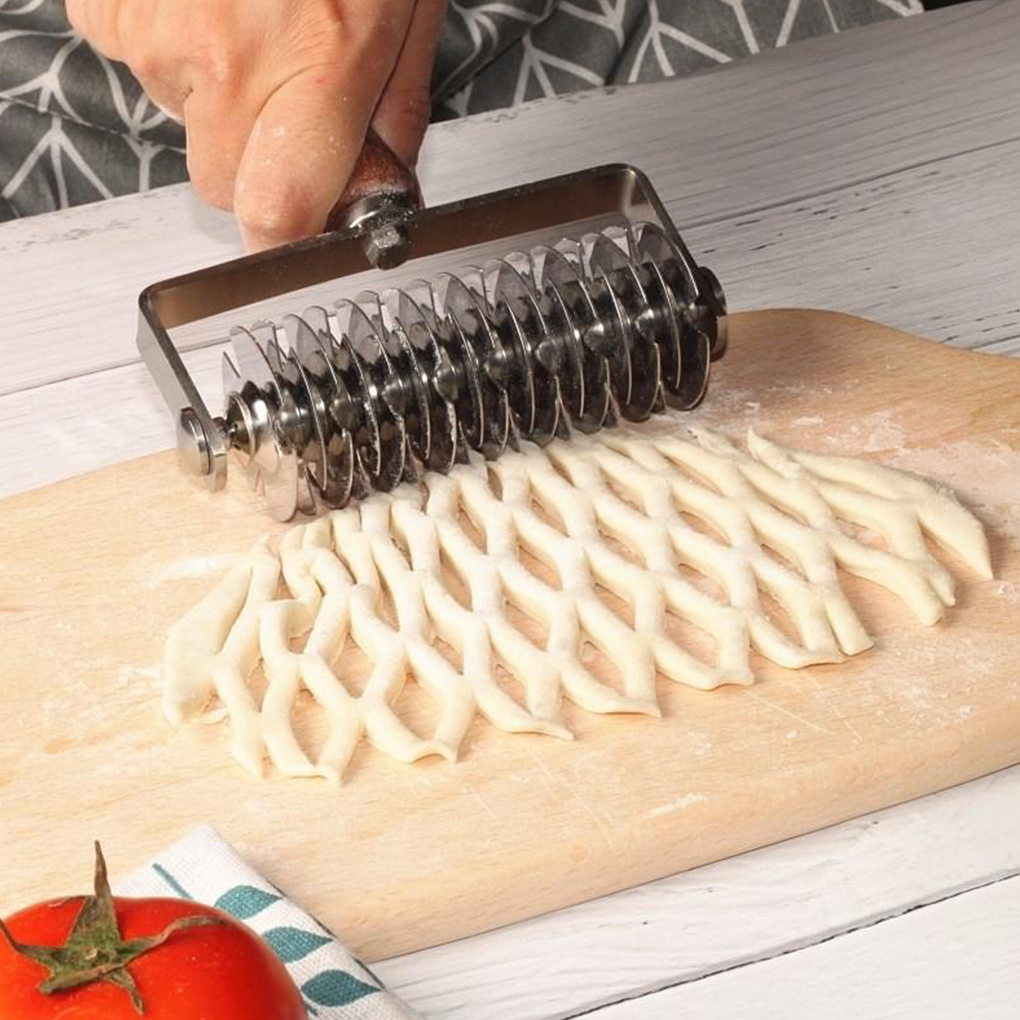 Pastry Roller Slicer Stainless - đánh giá và giá Kitchen Set Bakery